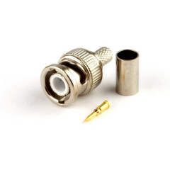 COAXIAL CABLE BNC CRIMP CONNECTOR TYPE